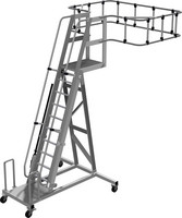 TankwagenLeiter Rechteckkorb