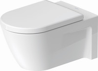 Duravit Wand-Tiefspül-WC Starck 2, 37,5 x 62 cm, 4,5 l