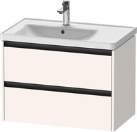 Duravit Waschtisch-Unterschrank Ketho.2, 78,4 x 45,5 x 54,9 cm, für Waschtisch mit Becken links
