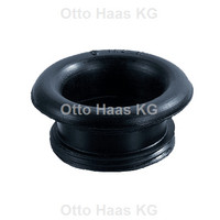 HAAS Gewinde-Nippel, Kunststoff, schwarz