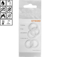 STEDO PE-Dichtungsset, für Wassermesser-Verschraubung