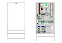 Strawa Frischwasserstation Friwara W22-FBR-AP, dezentral, 22 l/min, im Aufputzschrank, Breite 706 mm