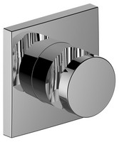 KEUCO Wandbrausehalter IXMO, Rosette eckig, rechts oder links verwendbar