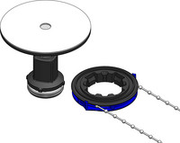 FORMAT Tec Brausewannenfuss Uniflex, für Acryl-, Stahl und Mineralgusswannen