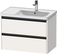 Duravit Waschtisch-Unterschrank Ketho.2, 78,4 x 45,5 x 54,9 cm, für Waschtisch mit Becken rechts