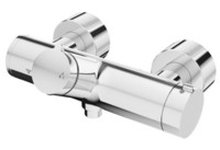 SCHELL Brause-Thermostat VITUS VD-Auf/Zu-T, Mischwasser, verchromt