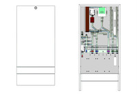 Strawa Frischwasserstation Friwara W32-FBR-AP, dezentral, 32 l/min, im Aufputzschrank, Breite 706 mm