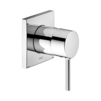 KEUCO Fertigmontageset IXMO Soft, UP-Einhebelmischer, Rosette eckig