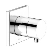 KEUCO Fertigmontageset IXMO, UP-3-Wege-Ab-und Umstellventil, Griff Comfort, eckig