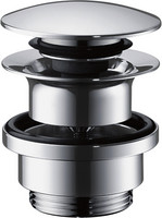 hansgrohe Push-Open-Ablaufgarnitur, für Waschtisch- und Bidetmischer