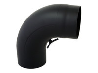 Bertrams Bogen, glattgezogen, mit Tür, schwarz