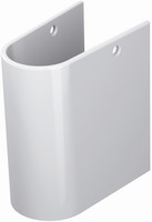 Duravit Halbsäule Starck 3, 17 x 31,5 cm