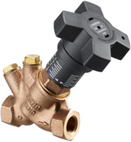 Oventrop Strangregulierventil Hydrocontrol VTR, mit Blindstopfen, Rotguss