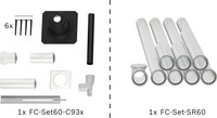 BOSCH Schachtpaket FC41, starr, 60/100 - 60 mm, 10 m, raumluftunabhängig