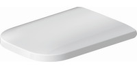 Duravit WC-Sitz Happy D.2, verlängerte Ausführung, Scharniere Edelstahl, weiß