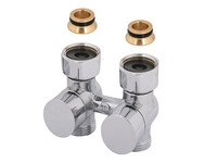 Schlösser Anschlussarmatur DesignPlus 3640, DN 15, 1/2", Durchgang, Eurokonus