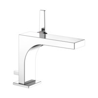 KEUCO Waschtisch-Einhebelmischer Edition 11 110, Ausladung 136 mm, mit Ablaufgarnitur