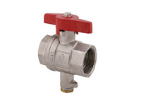 Schlösser Kugelhahn 6217, Anschluss für Messfühler M 10 x 1,5