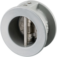 Oventrop Zwischenbau-Doppelrückschlagklappe, PN 16, EPDM-Dichtung, Grauguss