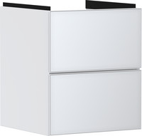 hansgrohe Waschtischunterschrank Xevolos E, 480 x 555 x 475 mm, für Handwaschbecken, 2 Schubladen