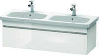 Duravit Waschtisch-Unterschrank DuraStyle, 123 x 44,8 x 39,8 cm, 1 Auszug, Becken links/rechts