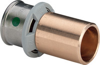 Viega Einsteckstück Sanfix-P 2113, Rotguss, mit SC-Contur, Einsteckende