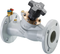 Oventrop Strangregulierventil Hydrocontrol MFC, PN 16, integrierte Messblende, Grauguss
