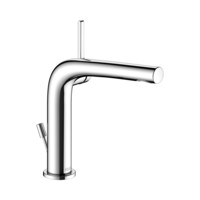 KEUCO Waschtisch-Einhebelmischer 150 Edition 400, Ausladung 153 mm, mit Ablaufgarnitur