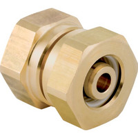 Geberit Abpressstopfen Mepla, mehrfach verwendbar, für Rohrende, Messing