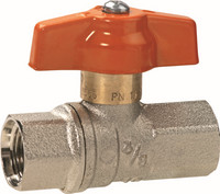 GOK Kugelhahn Typ 0270, Messing vernickelt