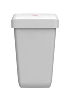 CWS Papierkorb Paradise Paper Bin, weiß, Kunststoff, mit Deckel