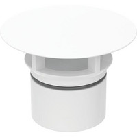 Geberit Ventilabdeckung, mit integriertem Überlauf, für WT-Anschluss