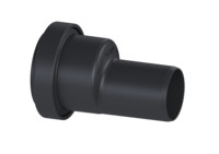Kessel Übergangsstück, mit Lippendichtung DN 50, Kunststoff