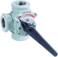 Resideo Dreiwege-Mischer, Muffenausführung, PN 6, Grauguss