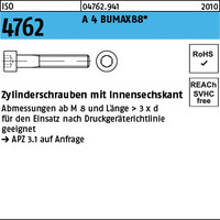 ISO 4762 A 4 BUMAX88 Zylinderschrauben mit Innensechskant