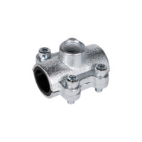 Gebo Anbohrschelle ANB Serie 261, Abgang mit Innengewinde