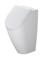 Duravit Absaug-Urinal Me by Starck, 30 x 35 cm, Zulauf von hinten, Rimless, für Deckel