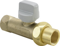 Viega Gasgerätekugelhahn G2107.1T, Messing, Durchgang, mit TAE