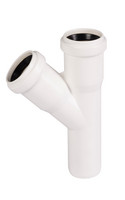 Ostendorf HT Abzweig EA, 45°, weiß