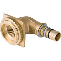 Geberit Anschlusswinkel Mepla, 90°, für UP-Spülkasten, Rotguss