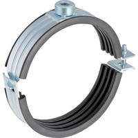 Geberit Rohrschelle Silent db20, gedämmt, mit Gewindemuffe M10/G 1/2, Stahl