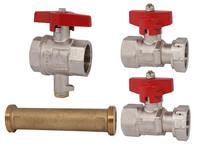 Schlösser Einbausatz I 80041, zu Wärmemengenzähler