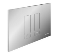 SCHELL WC-Betätigungsplatte MONTUS TOWER, Betätigung von vorne oder oben, für 2-Mengenspülung