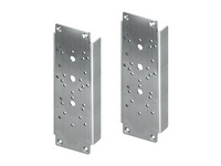 TECE Stahlplattenset TECEprofil, für Stützklappgriffe