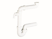 Dallmer Raumspar-Siphon 121, 1 Waschgeräte-Anschluss