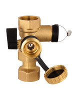 Afriso Kappenventil, mit integriertem KFE-Hahn G 3/4