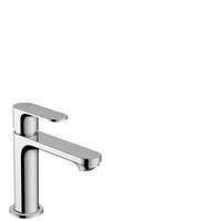 hansgrohe Waschtisch-Einhebelmischer Rebris S 110 CoolStart, mit Zugstangen-Ablaufgarnitur, 4 l/min bei 3 bar