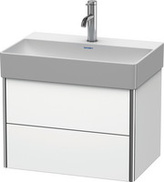 Duravit Waschtisch-Unterschrank Compact XSquare, 2 Schubkästen, wandhängend