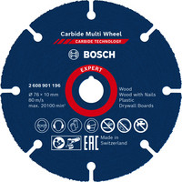 EXPERT Carbide Multi Wheel Trennscheibe für Mini-Winkelschleifer