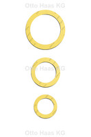 HAAS Dichtung OHA, für Verschraubungen, Spezial, gelb